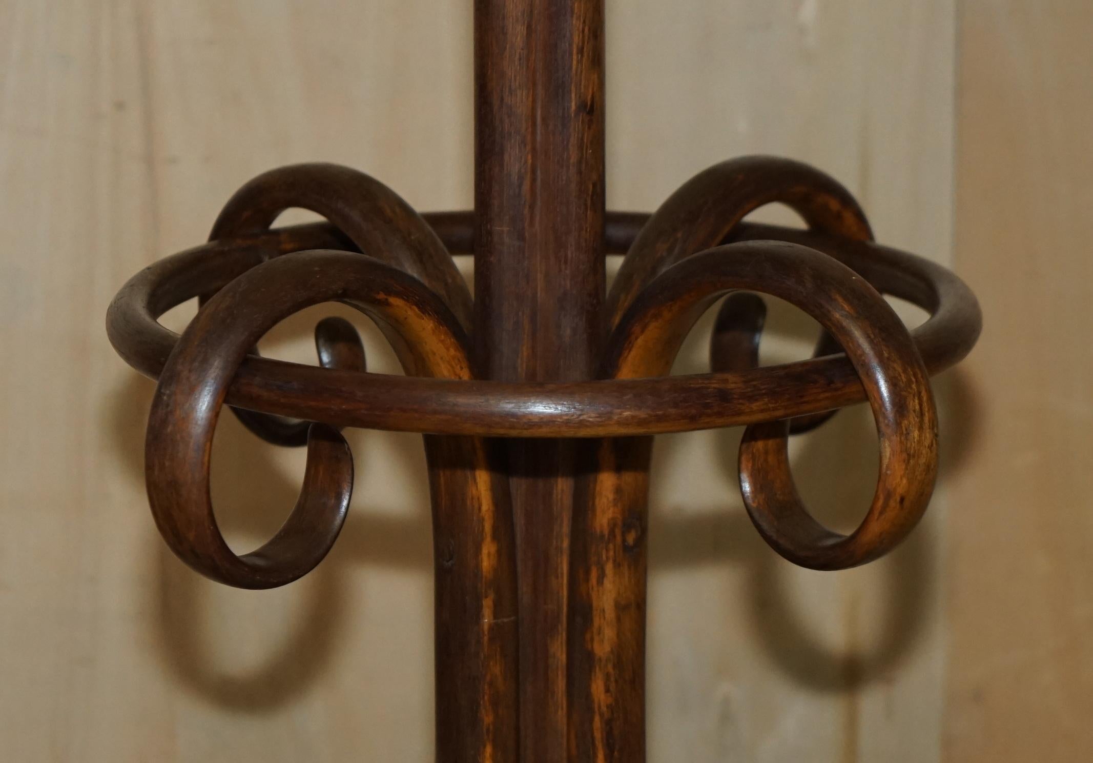 ANTICO PORTACOTTE IN LEGNO TARDO VITTORIANO CON TIMBRO DI TONET del 1880 In condizioni buone in vendita a West Sussex, Pulborough