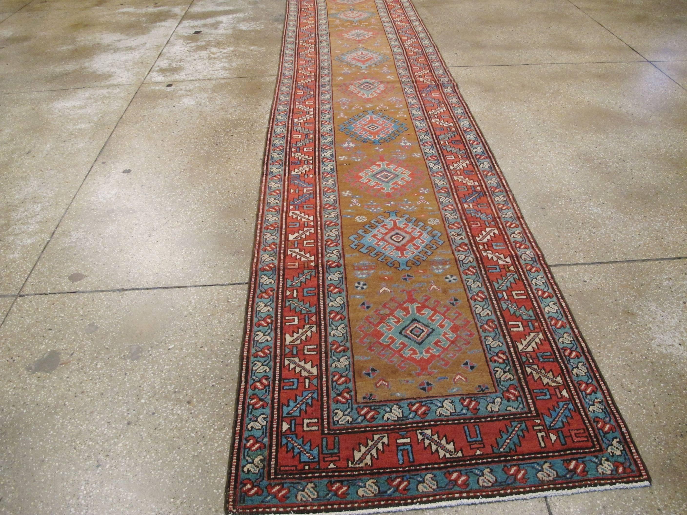 Persian Antique Perisan Heriz Rug For Sale
