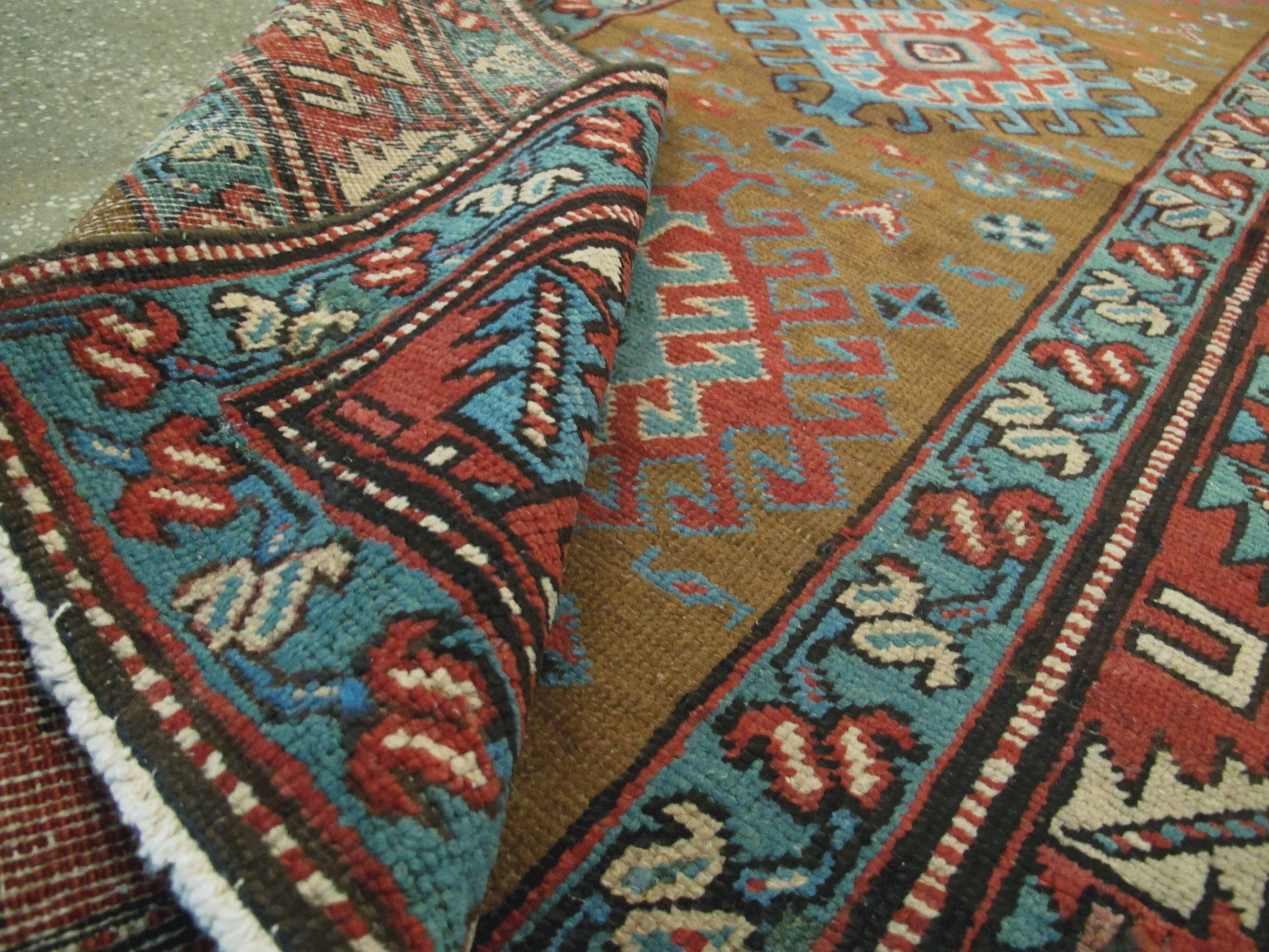 Antique Perisan Heriz Rug For Sale 1