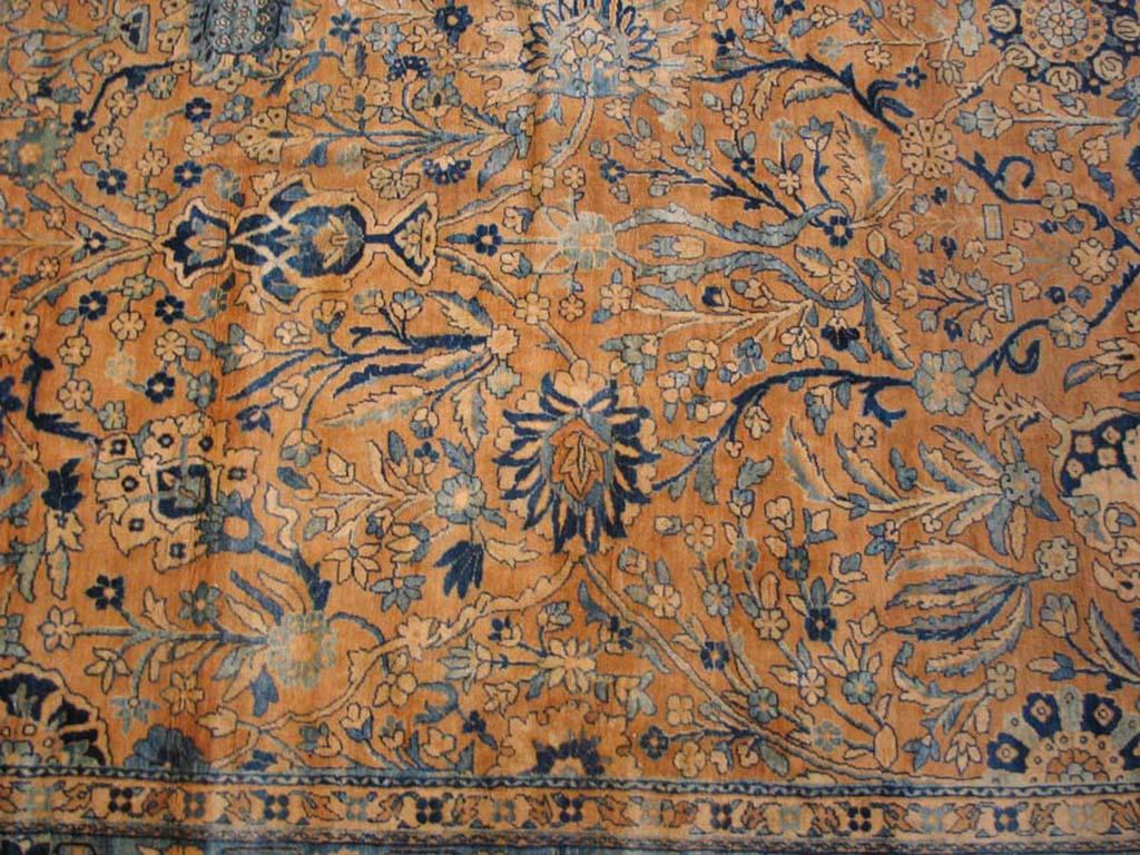 Antiker Perisan Kerman-Teppich (Handgeknüpft) im Angebot