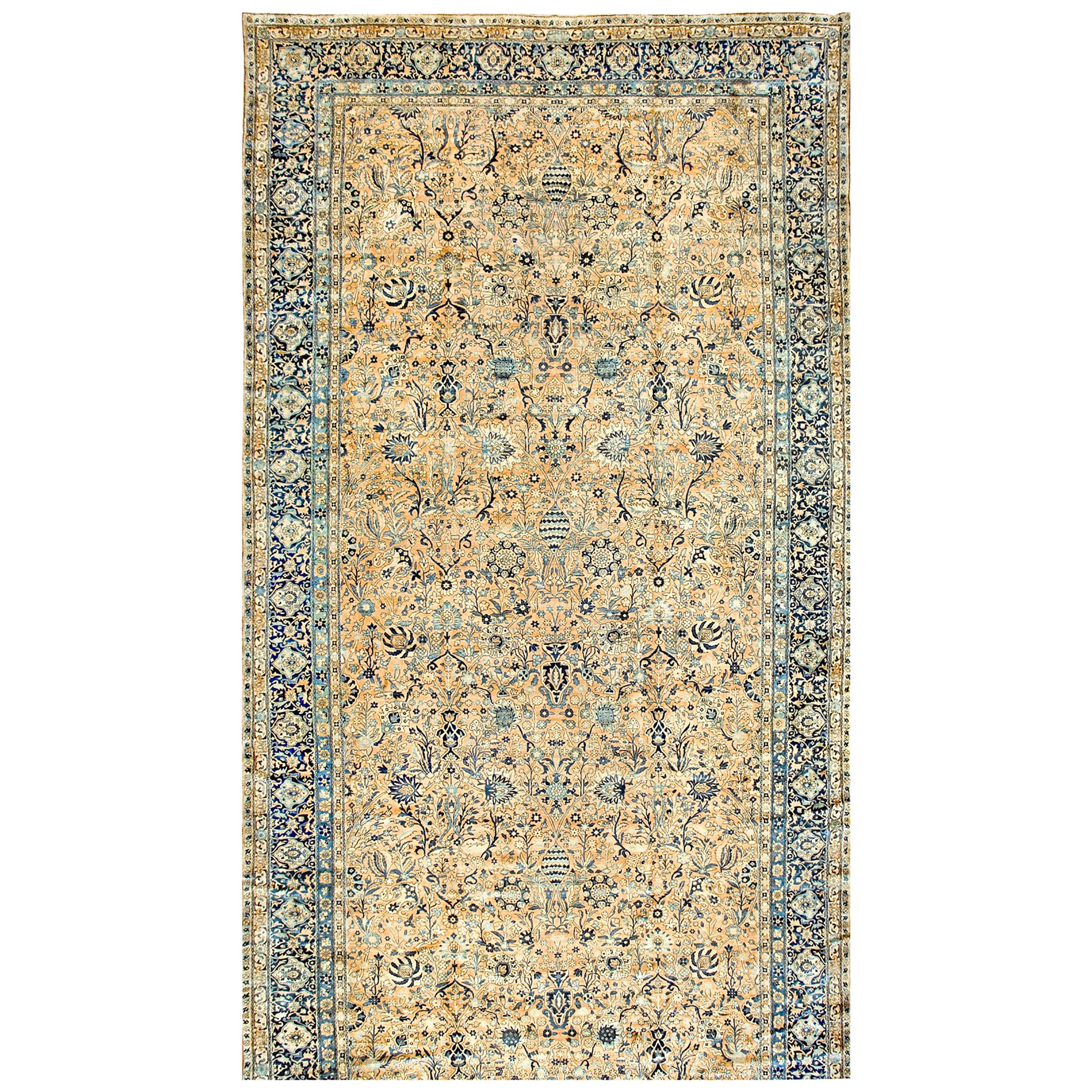 Antiker Perisan Kerman-Teppich im Angebot