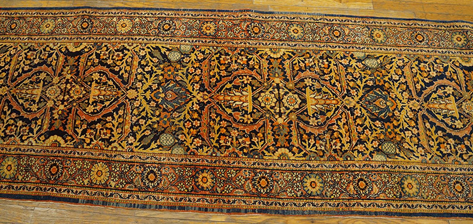 19th Century Persian Tabriz Haji Jalili Carpet ( 2'8