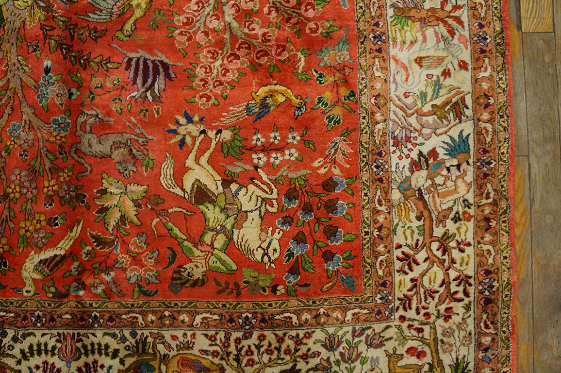 Antique Perisan Tabriz Silk 1