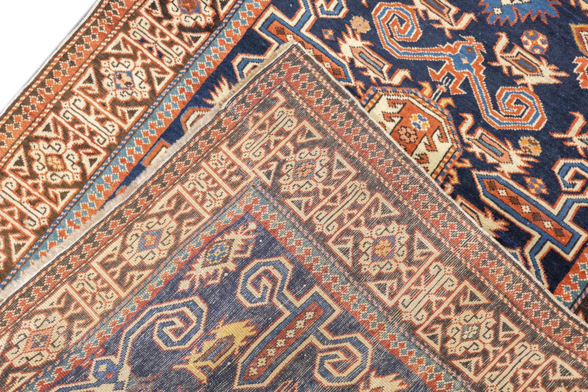 Antique Perpedil Rug 2'11'' x 4'3'' For Sale 5