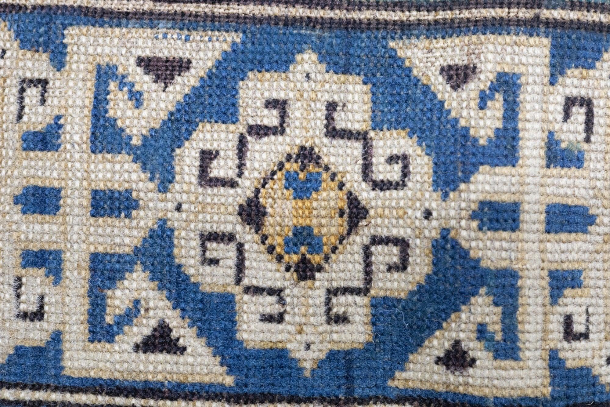Hand-Knotted Antique Perpedil Rug 3'11'' x 6'3'' For Sale