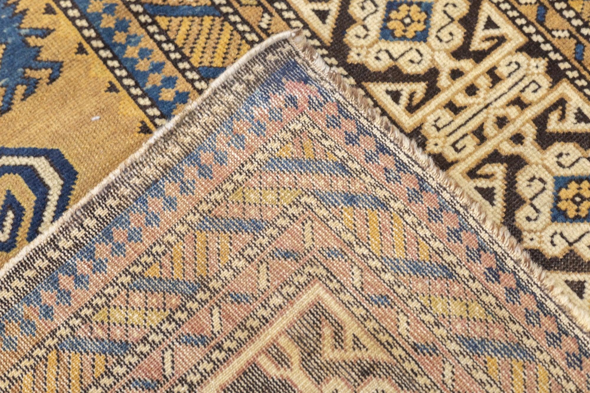 Antique Perpedil Rug 3'11'' x 6'5'' For Sale 2