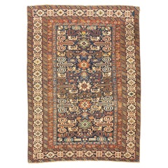 Antique Perpedil Rug 3'7'' x 4'10''