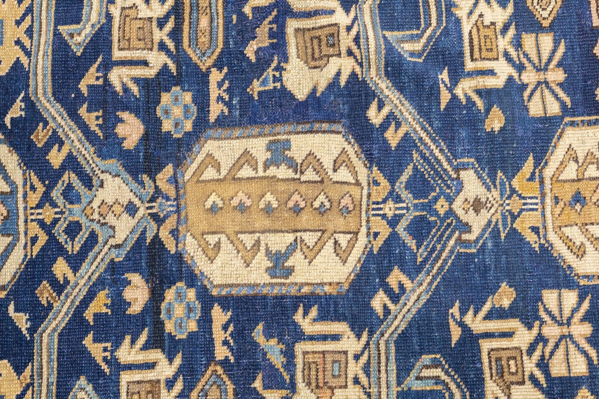 Antique Perpedil Rug 4'8'' x 6'6'' For Sale 4