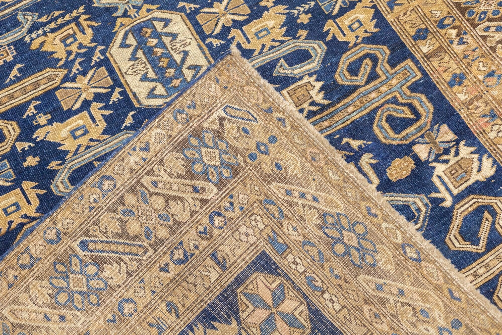 Antique Perpedil Rug 4'8'' x 6'6'' For Sale 6