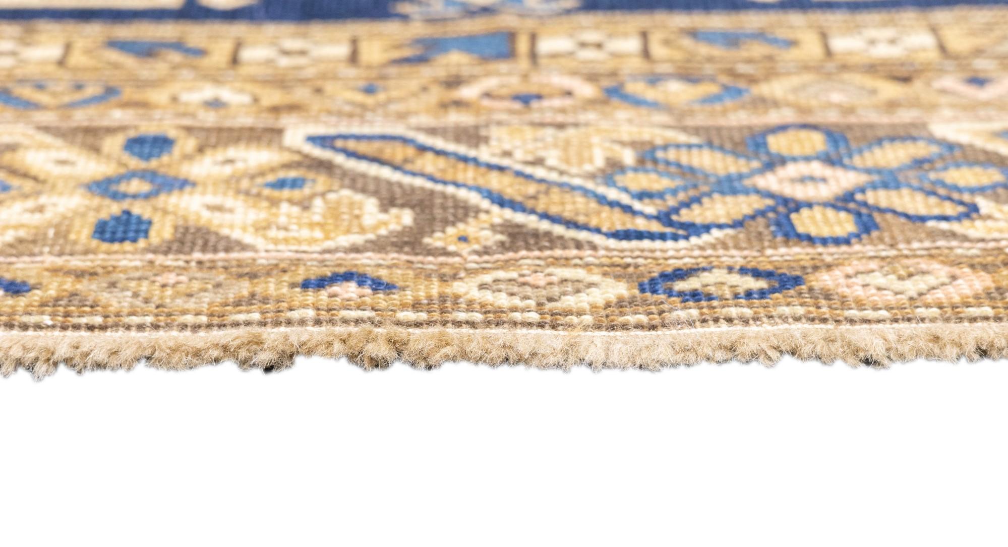 Antique Perpedil Rug 4'8'' x 6'6'' In Good Condition For Sale In New York, NY