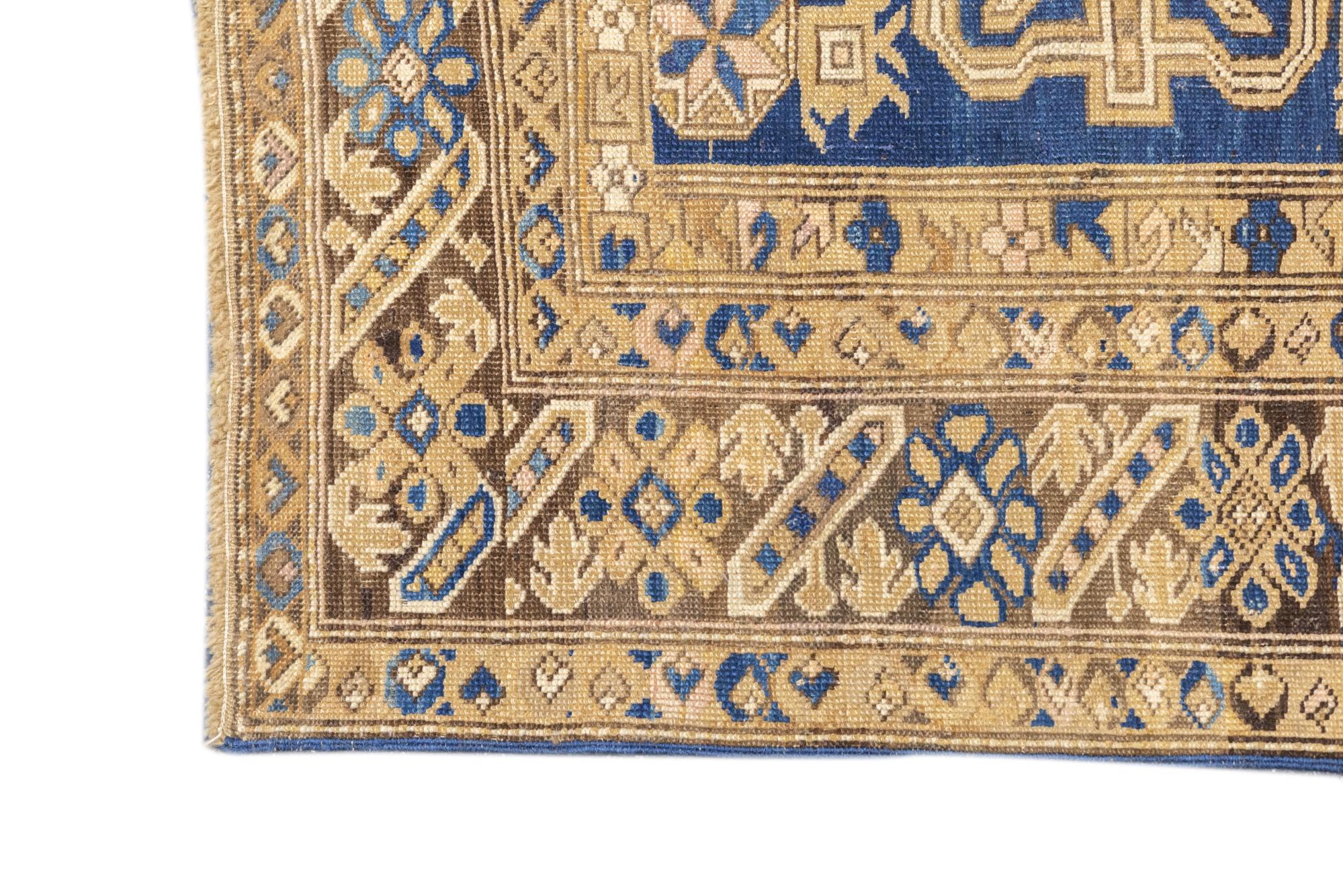 Antique Perpedil Rug 4'8'' x 6'6'' For Sale 1