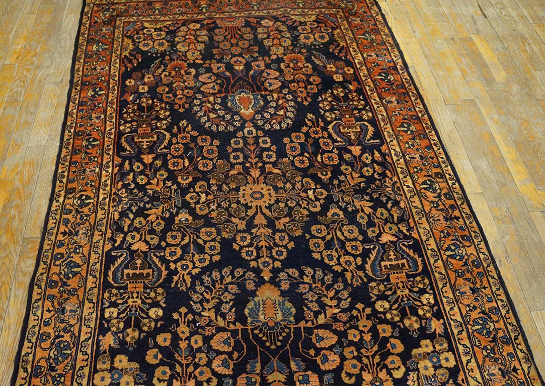 Early 20th Century Persian Sarouk Carpet ( 3'10