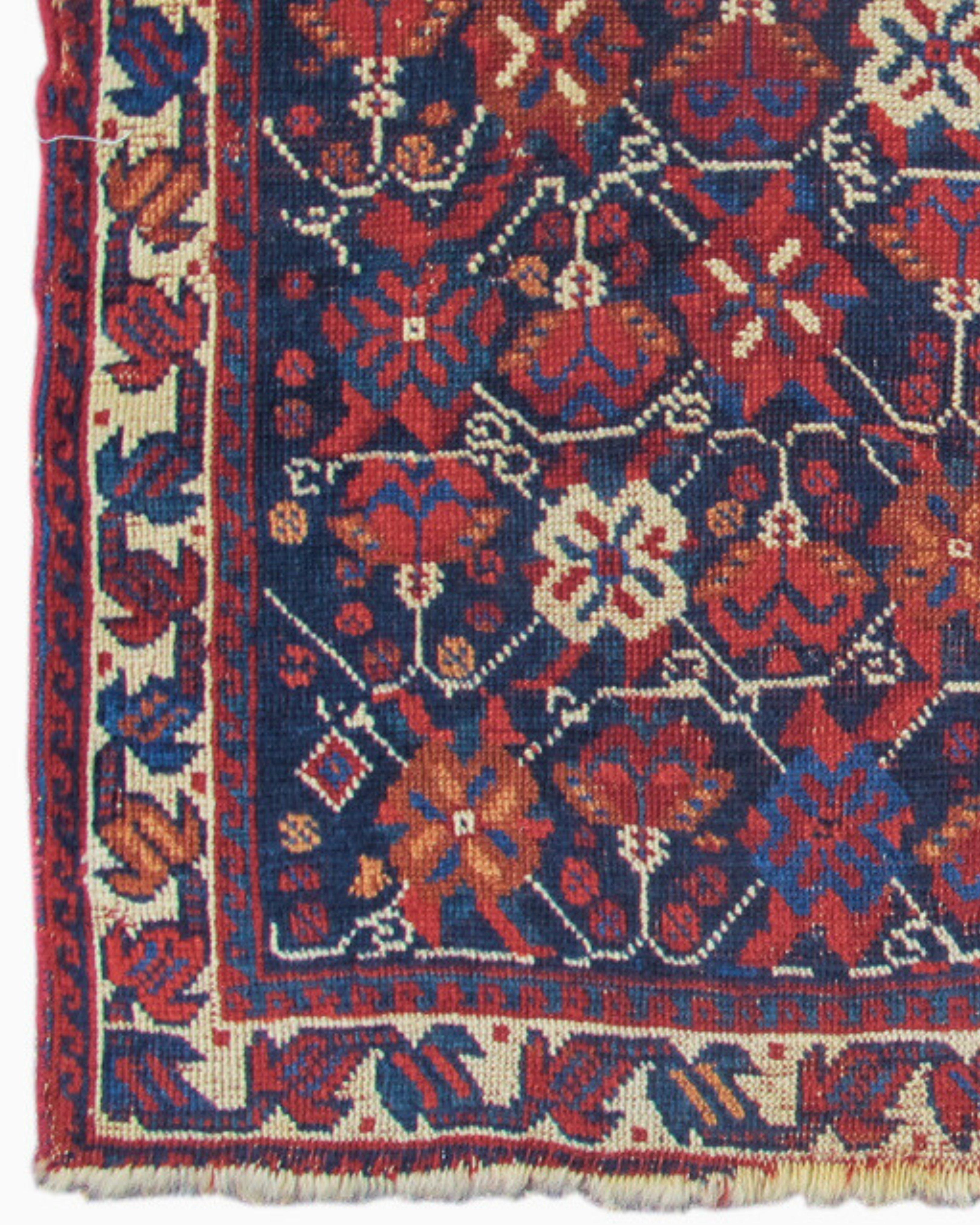 Antique Persian Afshar Bagface, Late 19th Century In Good Condition For Sale In San Francisco, CA