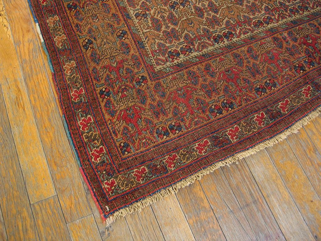 Hand-Knotted Antique Persian Afshar Rug For Sale