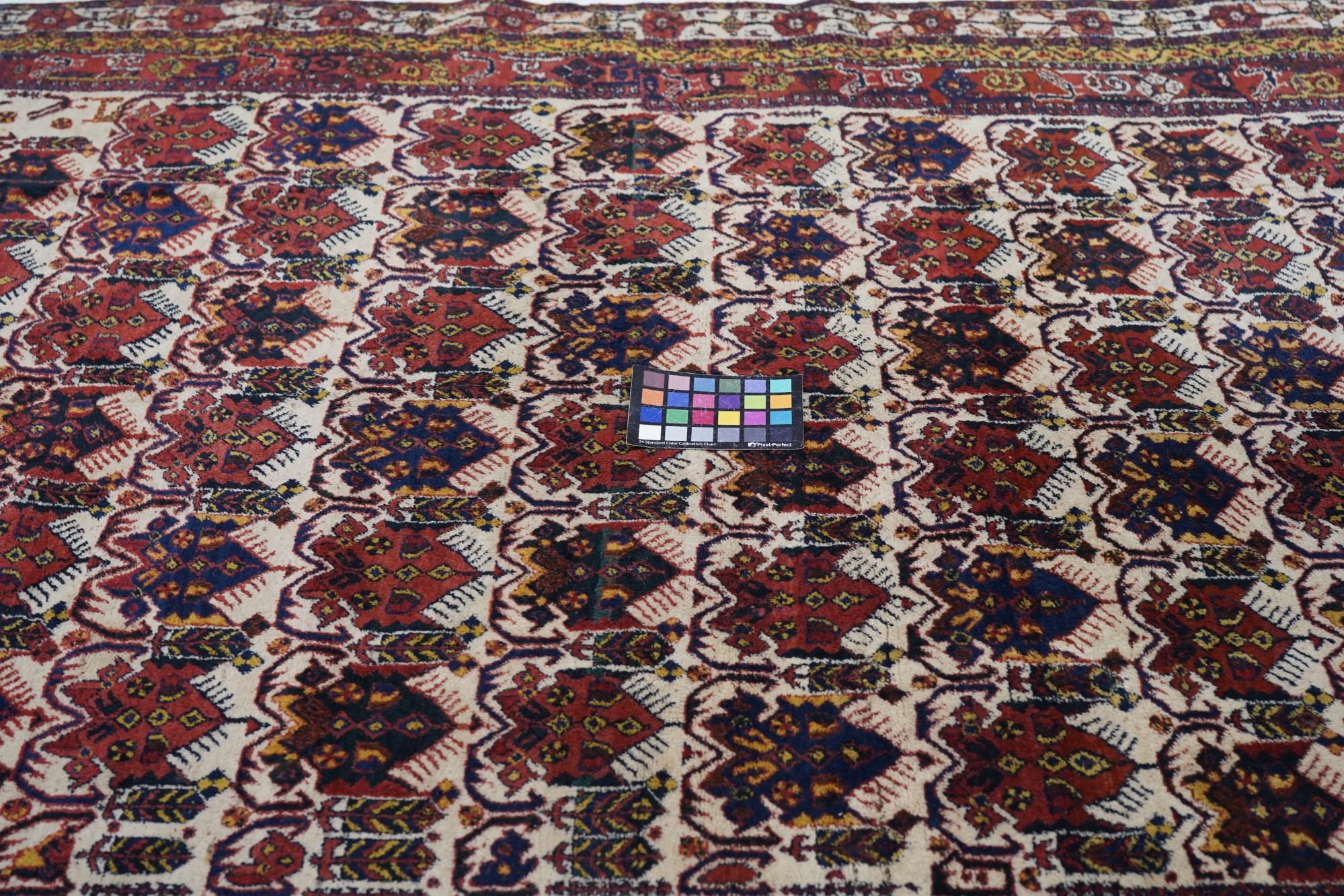 Antique Persian Afshar Rug For Sale 4