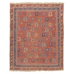 Antique Persian Afshar Rug 4'2'' x 5'1''