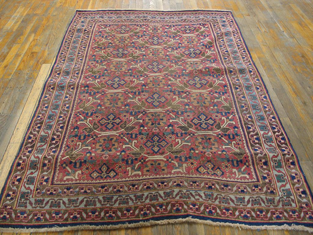 Early 20th Century S.W. Persian Afshar Carpet ( 4'2