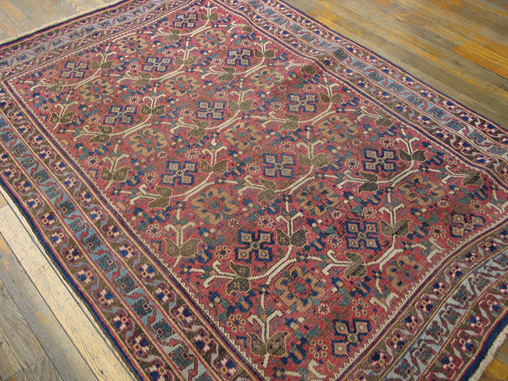 Early 20th Century S.W. Persian Afshar Carpet ( 4'2