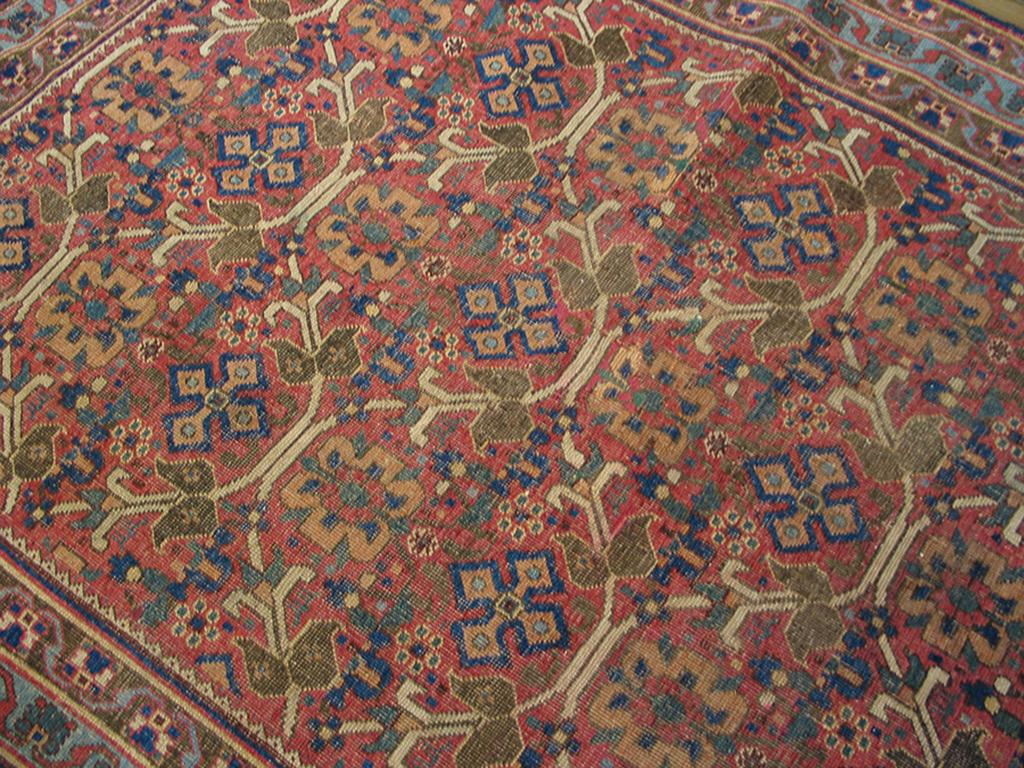 Wool Early 20th Century S.W. Persian Afshar Carpet ( 4'2