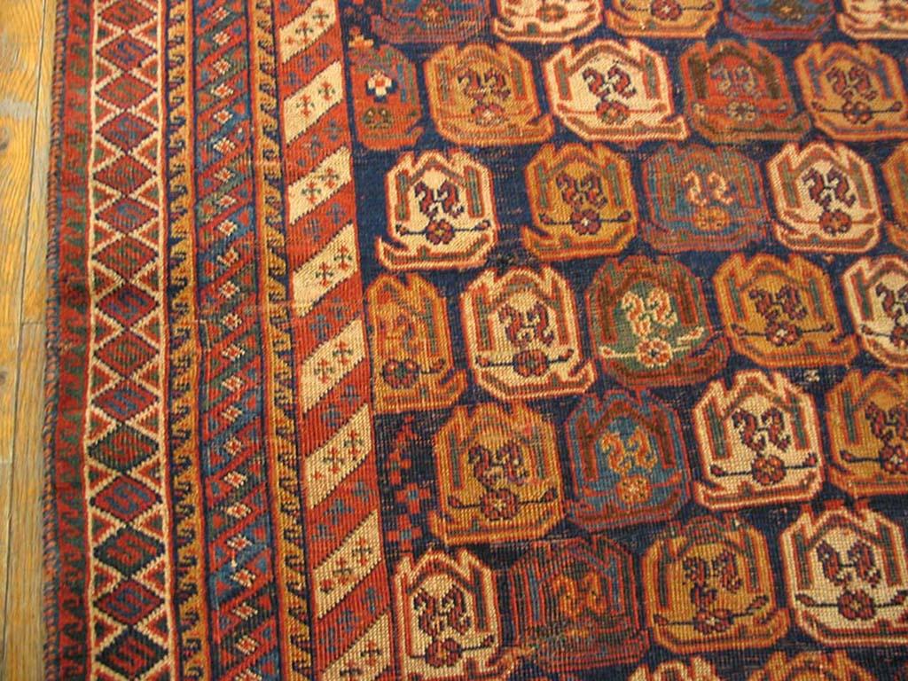 Late 19th Century SE. Persian Afshar Carpet ( 4'6