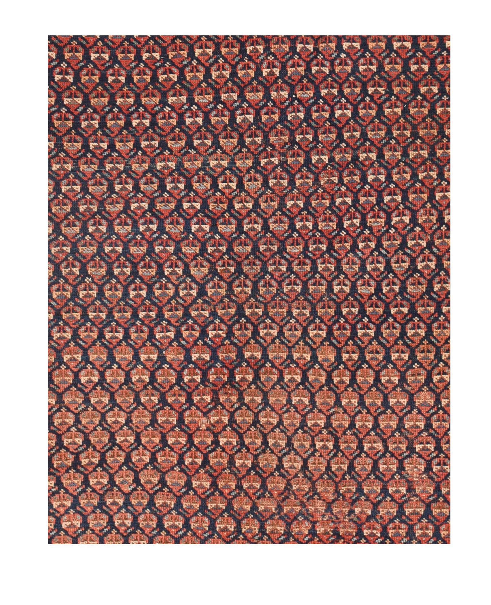 Antiker persischer Afshar-Teppich 5'4'' x 9'7'' (Persisch) im Angebot