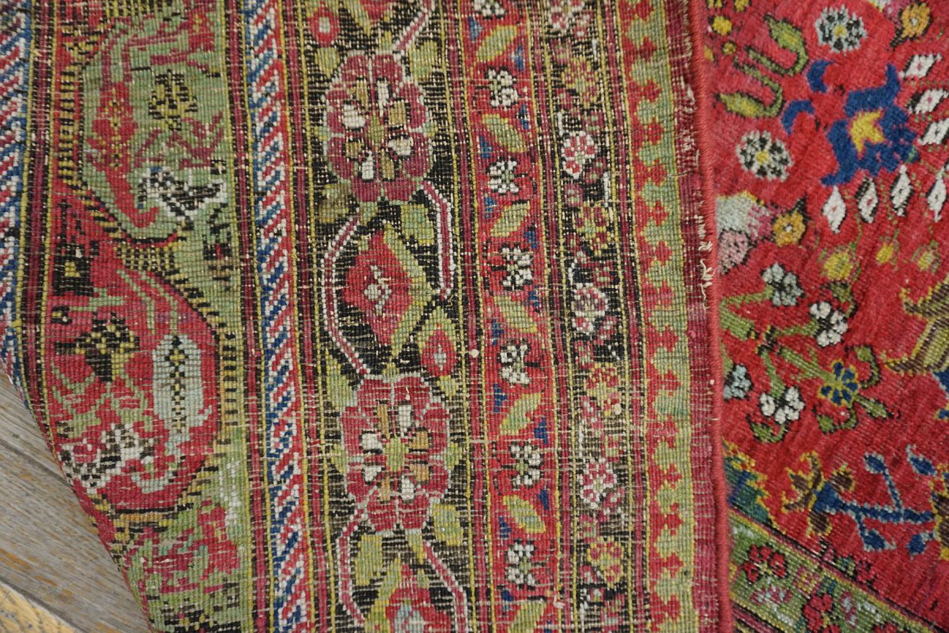 Antique Persian Afshar Rug 9' 3'' X 24' 9'' For Sale 12