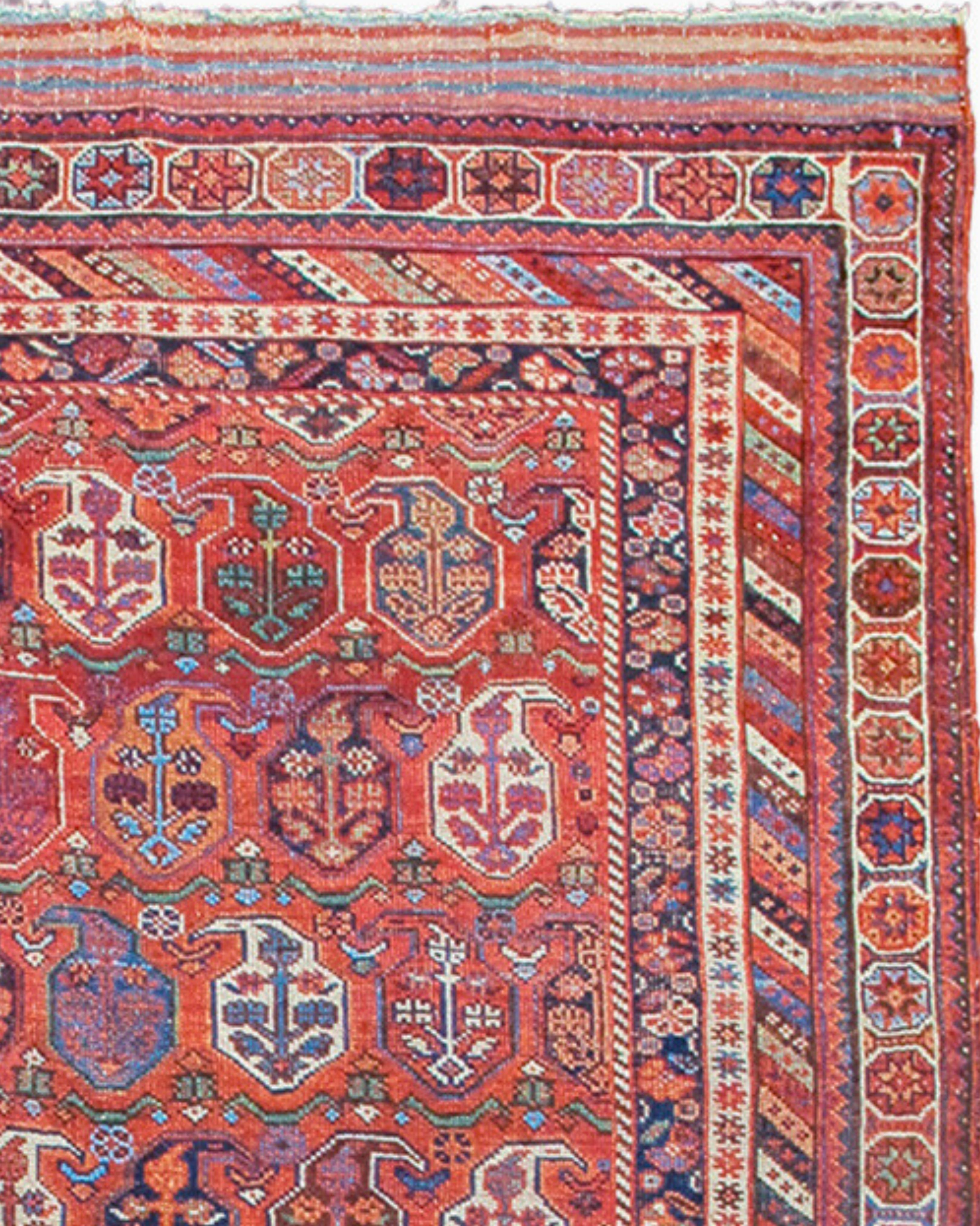 Antique Persian Afshar Rug, Late 19th Century

Additional Information:
Dimensions: 6'0
