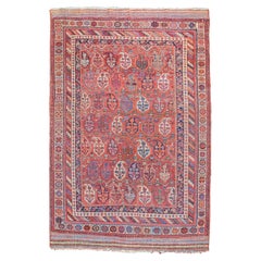 Antique Persian Afshar Rug, Late 19th Century