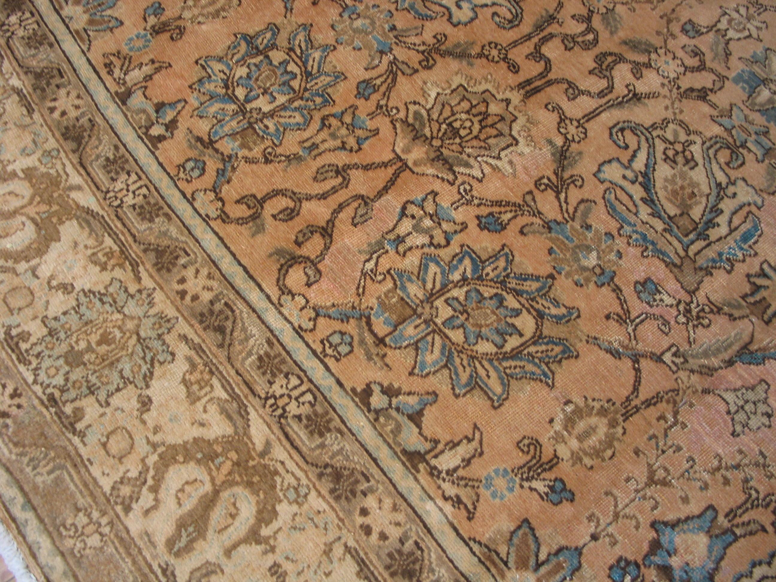 1930s Persian Tabriz Carpet ( 8'5