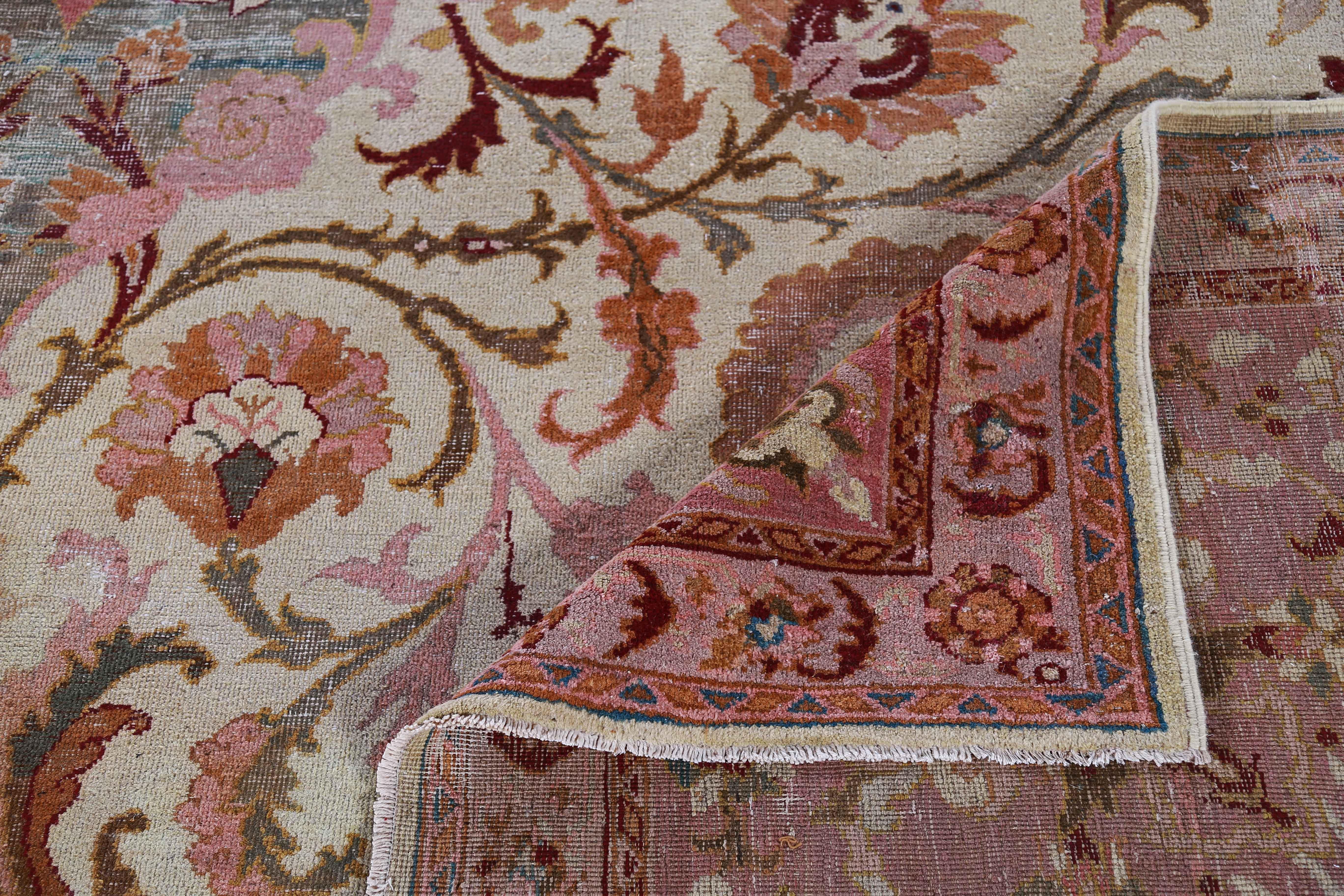 Tapis persan ancien à motif Agra en vente 3