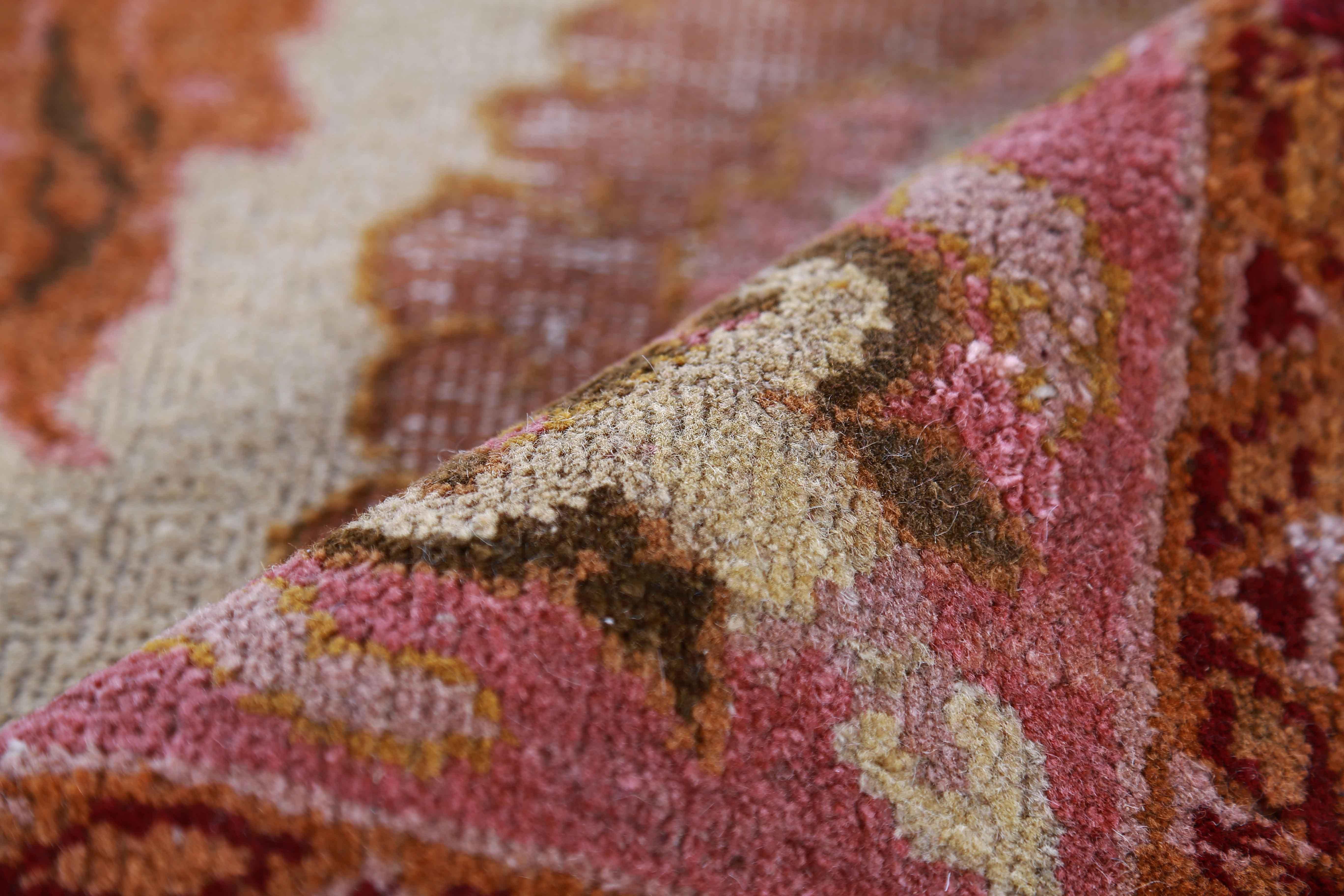 Tapis persan ancien à motif Agra en vente 2