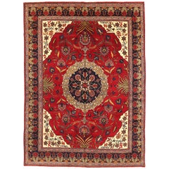 Antiker persischer Teppich im Ardabil-Design