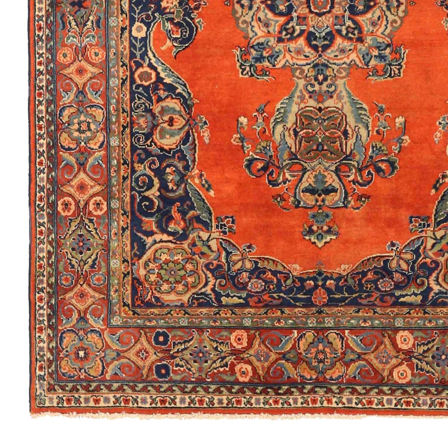 Other Antique Persian Area Rug Azarbaijan Design For Sale