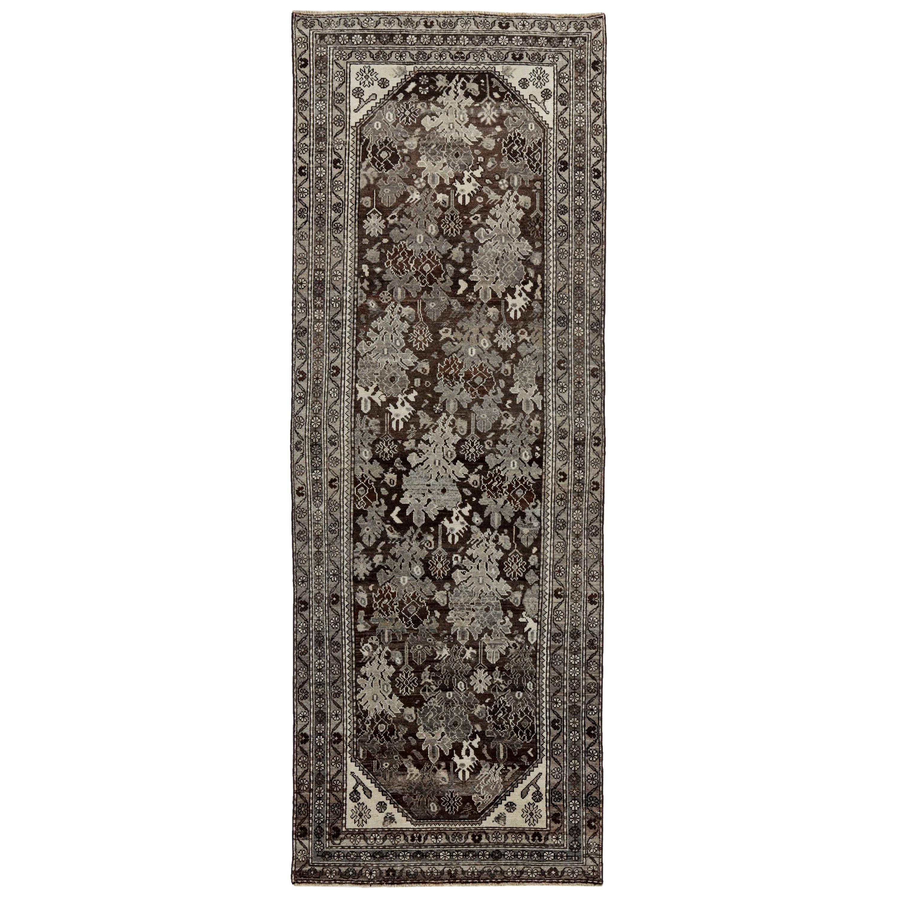 Antique Persian Area Rug Azerbaijan Design For Sale