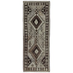 Antique Persian Area Rug Azerbaijan Design