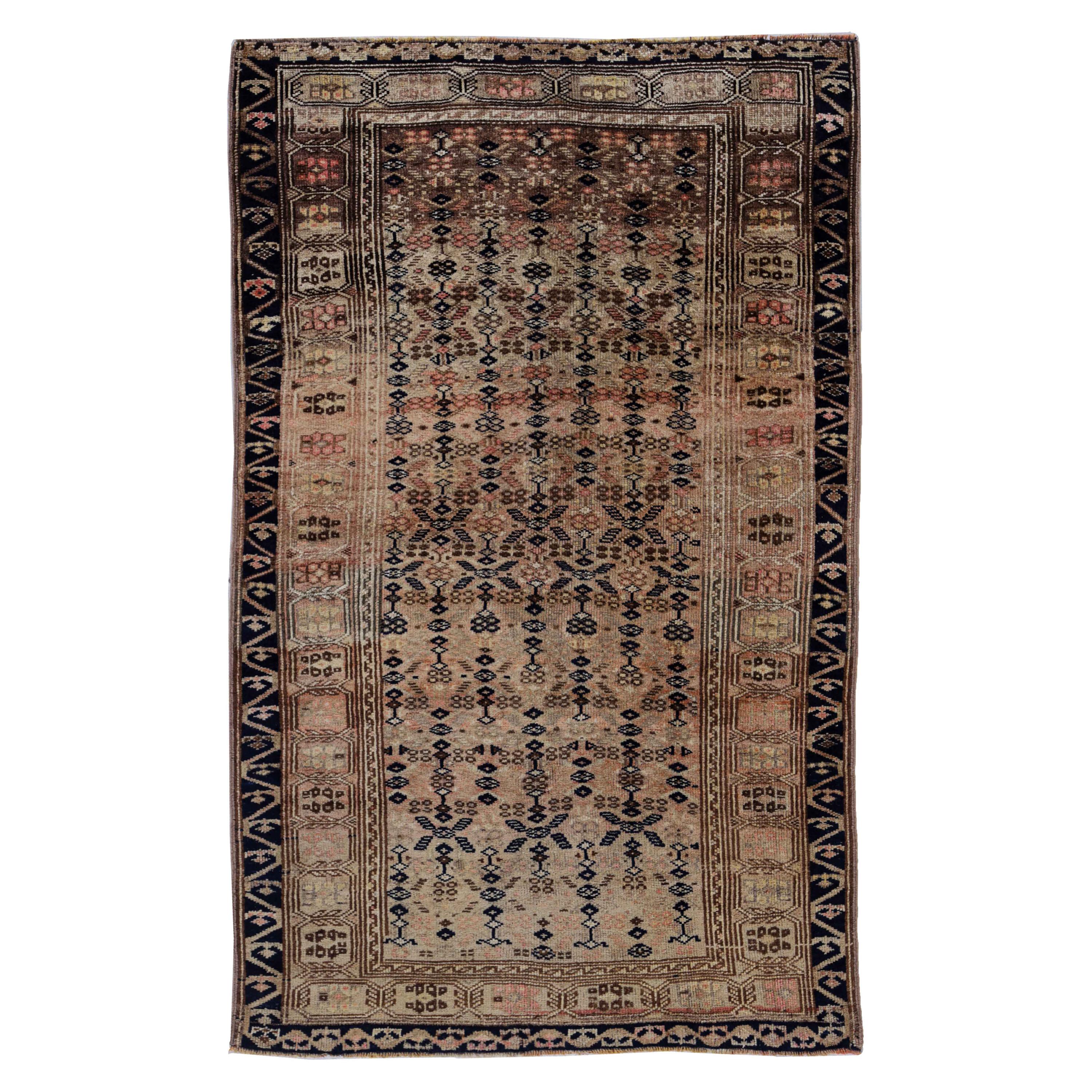 Antique Persian Area Rug Azerbaijan Design