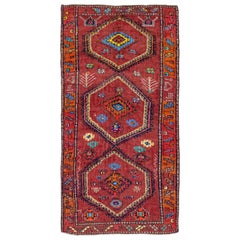 Antique Persian Area Rug Azerbaijan Design