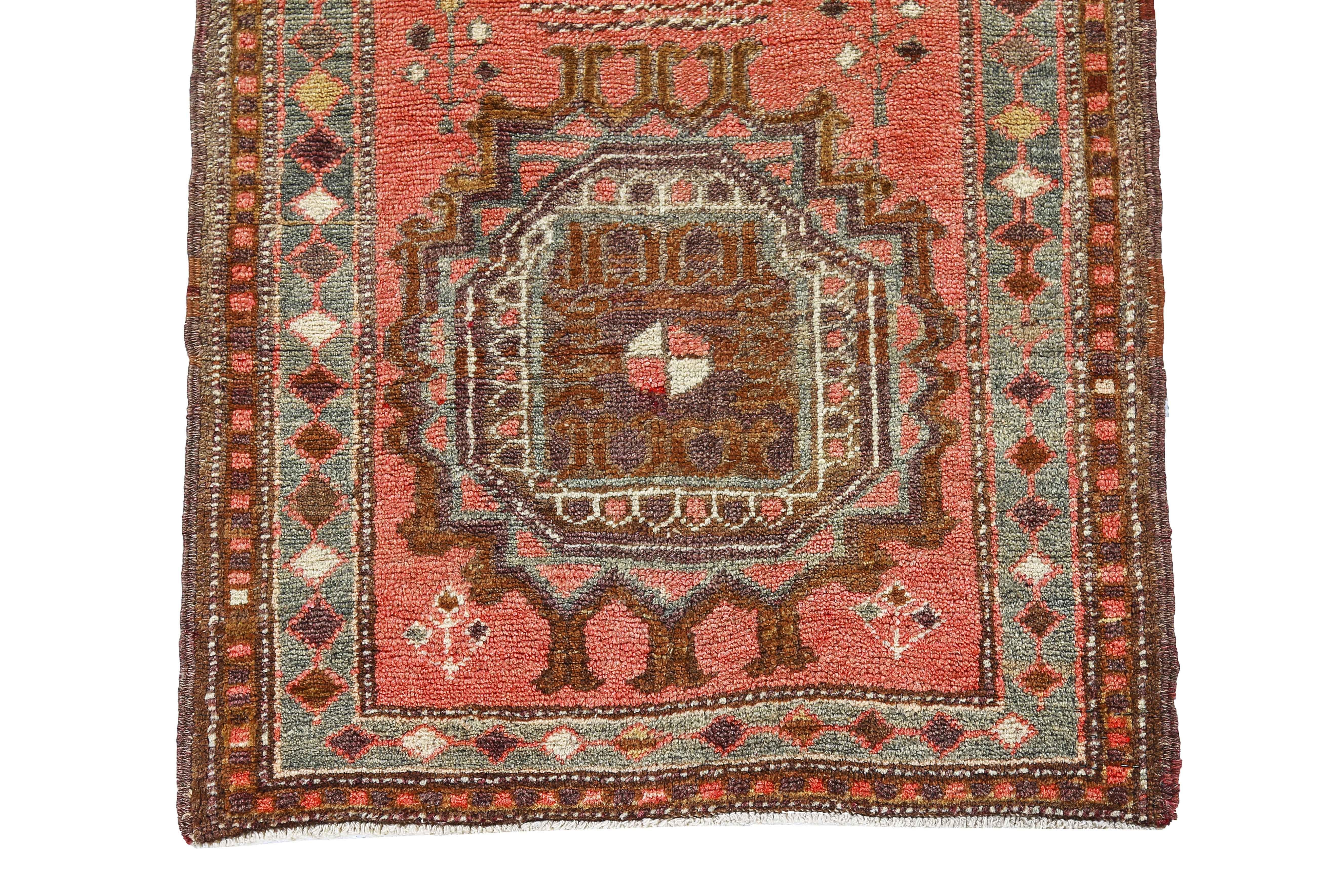 Other Antique Persian Area Rug Azerbaijan Design For Sale