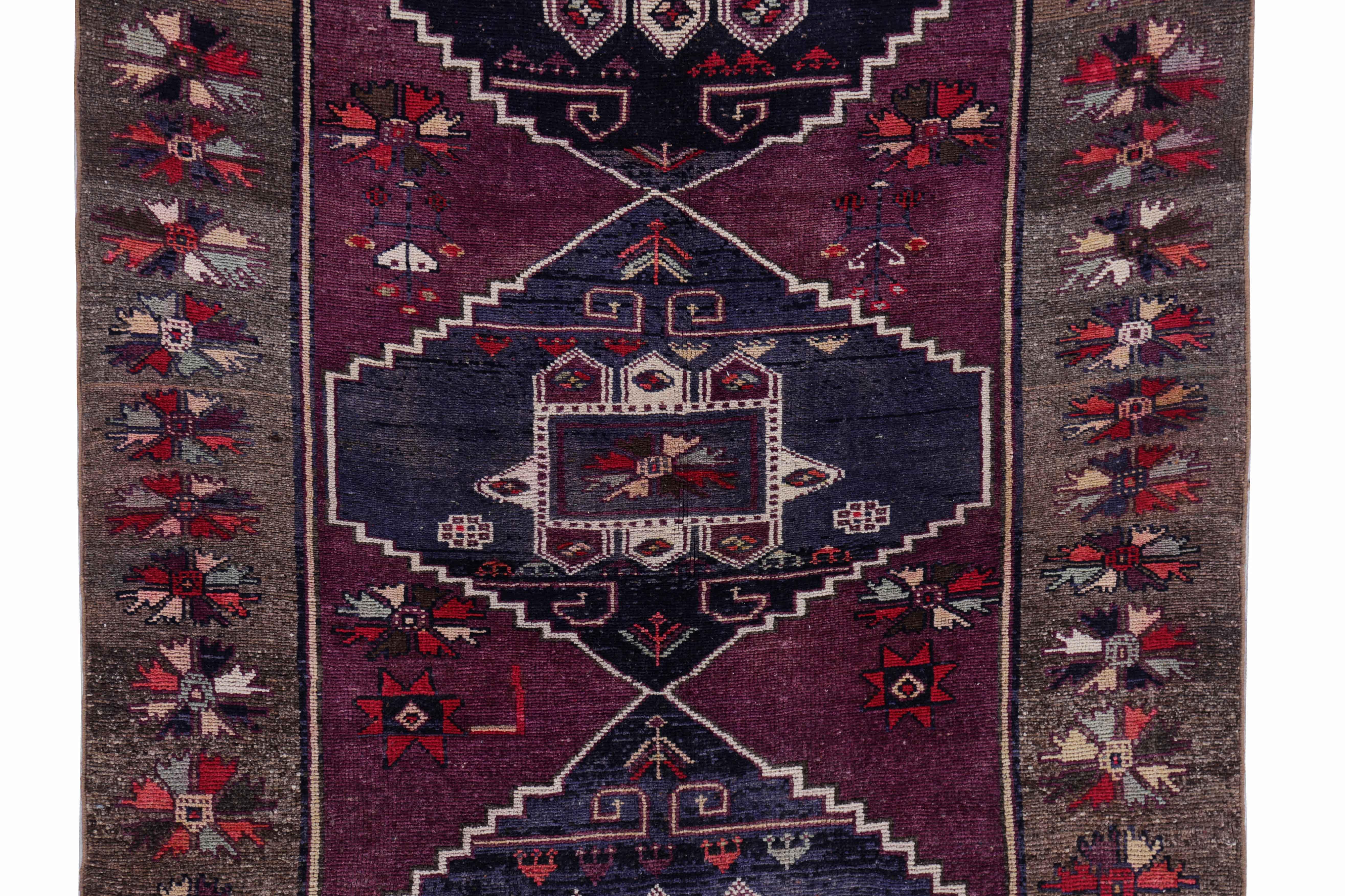 Other Antique Persian Area Rug Azerbaijan Design For Sale