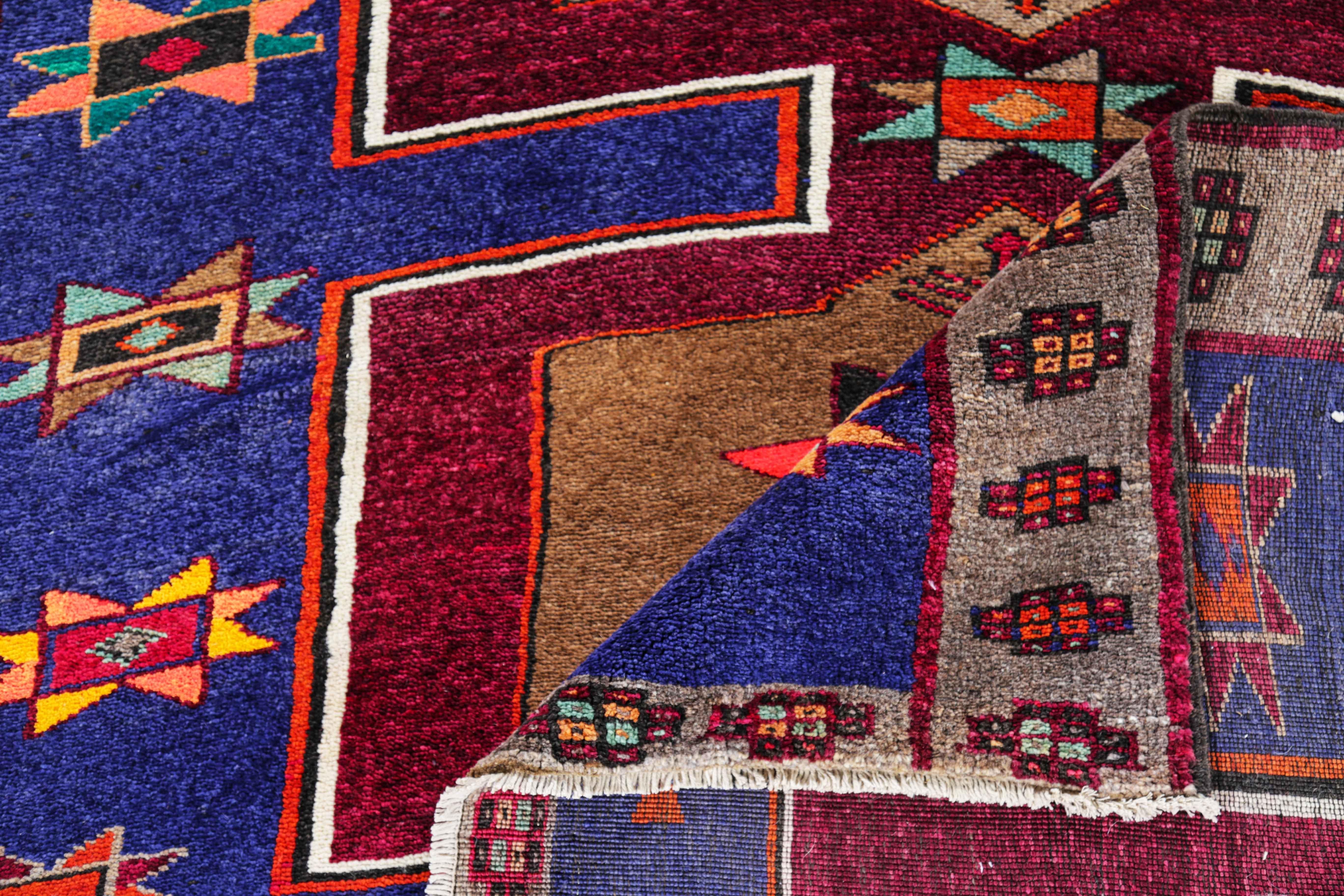 Alfombra Persa Antigua Azerbaiyán Design en venta 1