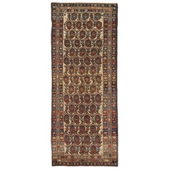 Vintage Persian Area Rug Bakhtiar Design