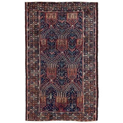 Used Persian Area Rug Balouch Design