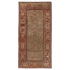 Antique Persian Area Rug Bijar Design