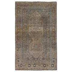 Antique Persian Area Rug Bijar Design