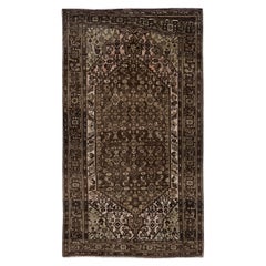 Antique Persian Area Rug Bijar Design