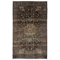 Vintage Persian Area Rug Bijar Design