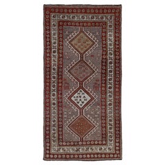 Vintage Persian Area Rug Bijar Design