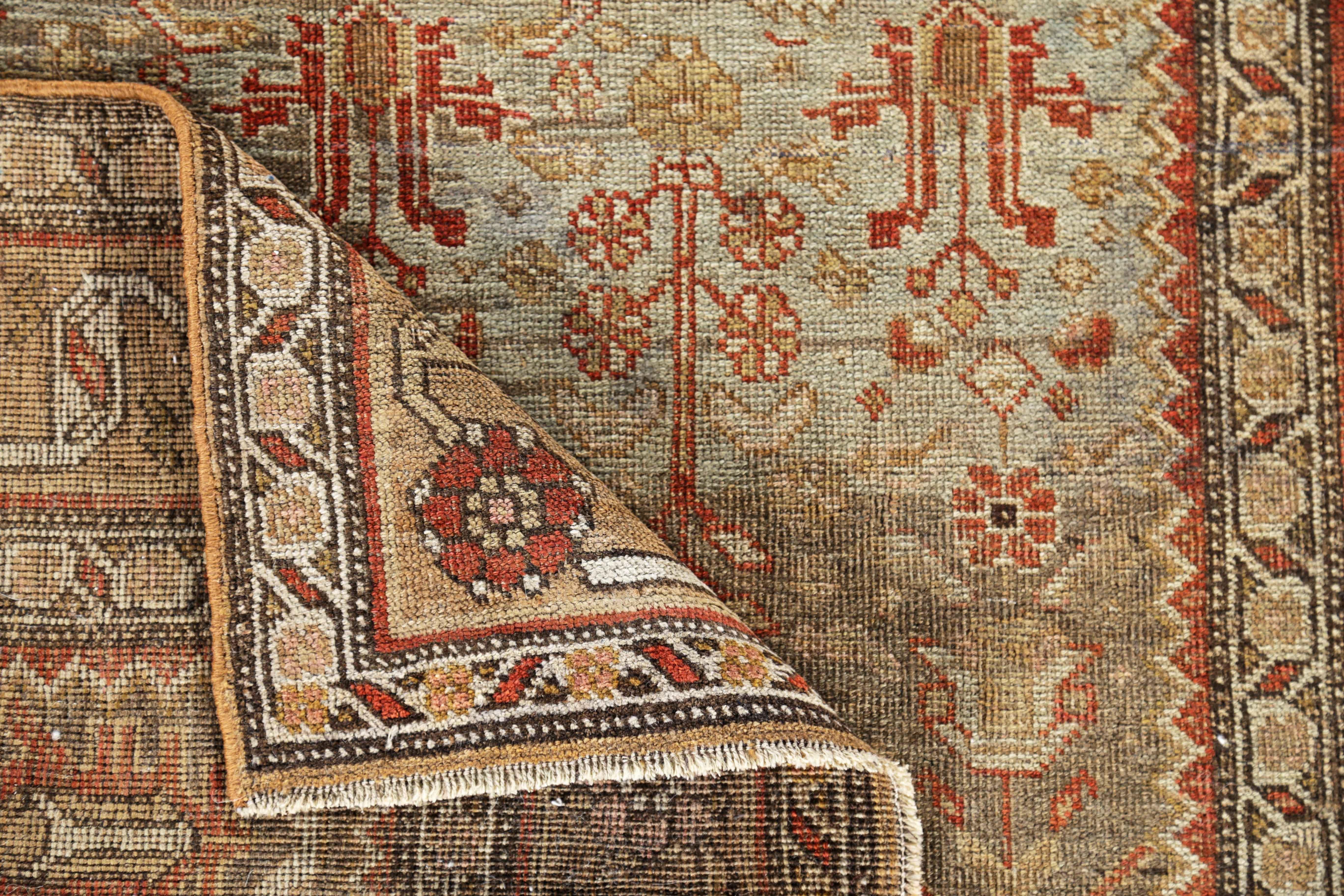Antiker persischer Teppich im Bijar-Design im Zustand „Hervorragend“ im Angebot in Dallas, TX