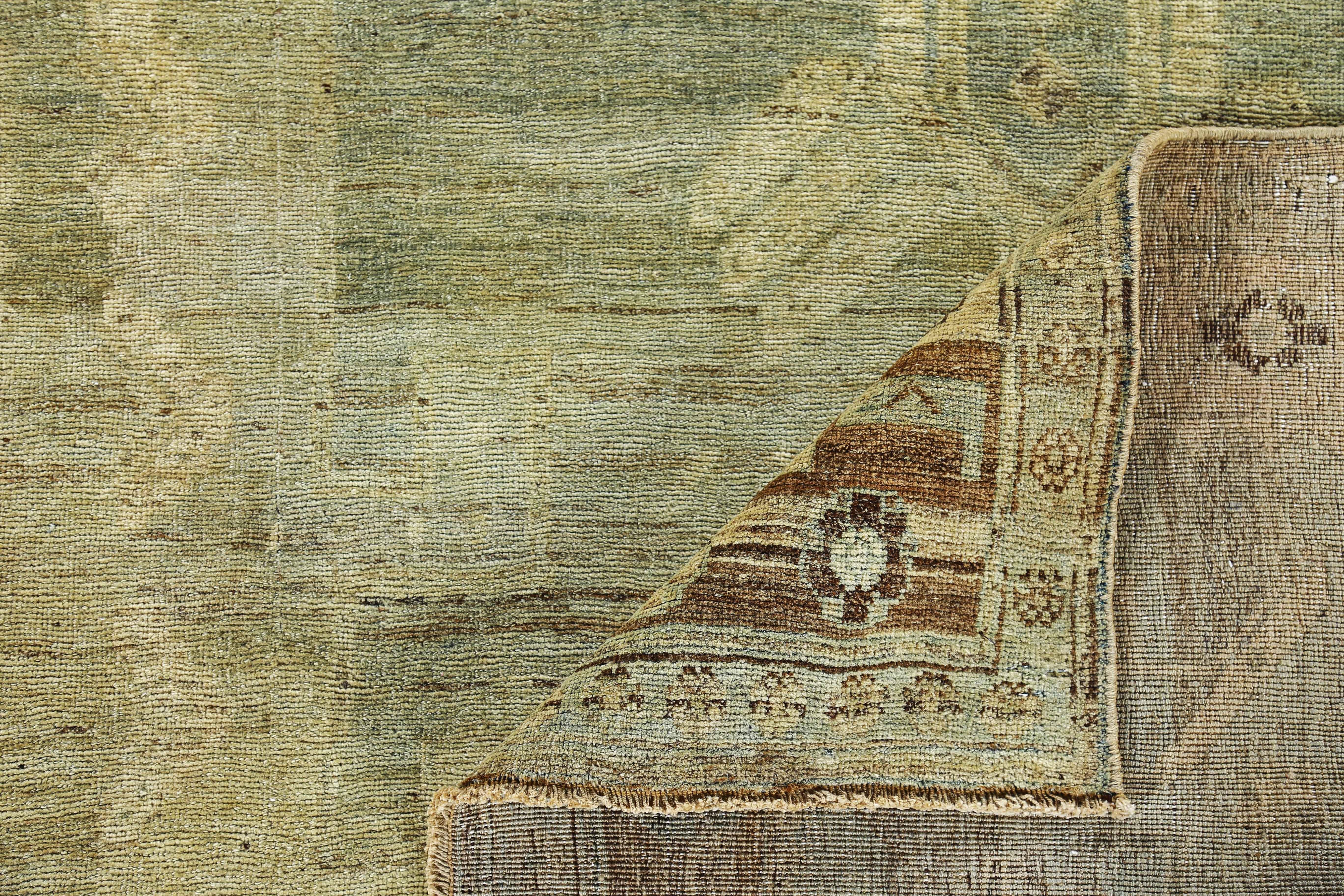 Alfombra Persa Antigua Diseño Bijar siglo XX en venta