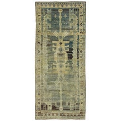 Antique Persian Area Rug Bijar Design